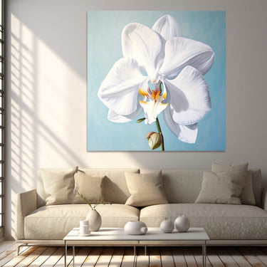 White Orchid Painting
